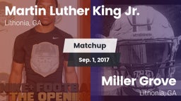 Matchup:  vs. Miller Grove  2017