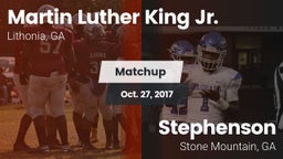 Matchup:  vs. Stephenson  2017