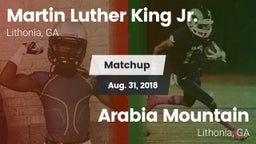 Matchup: MLK vs. Arabia Mountain  2018