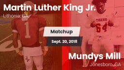 Matchup: MLK vs. Mundys Mill  2018