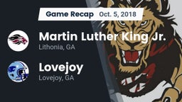 Recap: Martin Luther King Jr.  vs. Lovejoy  2018