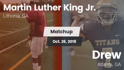 Matchup: MLK vs. Drew  2018