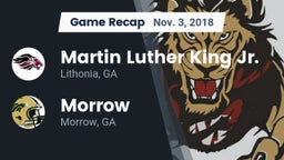 Recap: Martin Luther King Jr.  vs. Morrow  2018