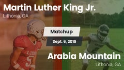 Matchup: MLK vs. Arabia Mountain  2019
