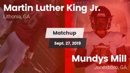 Matchup: MLK vs. Mundys Mill  2019