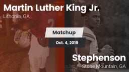 Matchup: MLK vs. Stephenson  2019