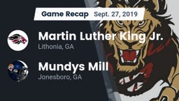 Recap: Martin Luther King Jr.  vs. Mundys Mill  2019