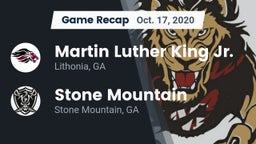 Recap: Martin Luther King Jr.  vs. Stone Mountain   2020
