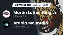 Recap: Martin Luther King Jr.  vs. Arabia Mountain  2021