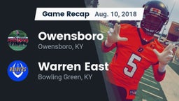 Recap: Owensboro  vs. Warren East  2018