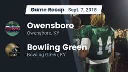 Recap: Owensboro  vs. Bowling Green  2018