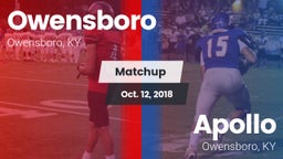 Matchup: Owensboro High vs. Apollo  2018