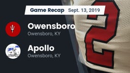 Recap: Owensboro  vs. Apollo  2019