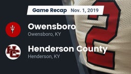 Recap: Owensboro  vs. Henderson County  2019