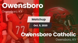 Matchup: Owensboro High vs. Owensboro Catholic  2020