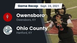 Recap: Owensboro  vs. Ohio County  2021