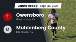 Recap: Owensboro  vs. Muhlenberg County  2021