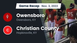 Recap: Owensboro  vs. Christian County  2022