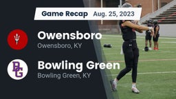 Recap: Owensboro  vs. Bowling Green  2023