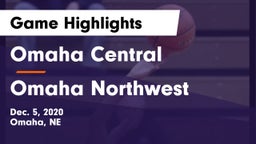 Omaha Central  vs Omaha Northwest  Game Highlights - Dec. 5, 2020
