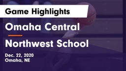Omaha Central  vs Northwest School Game Highlights - Dec. 22, 2020