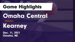 Omaha Central  vs Kearney  Game Highlights - Dec. 11, 2021