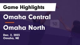 Omaha Central  vs Omaha North  Game Highlights - Dec. 2, 2023
