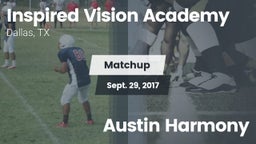 Matchup: INSPIRED VISION ACAD vs. Austin Harmony 2017