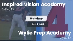 Matchup: INSPIRED VISION ACAD vs. Wylie Prep Academy  2017