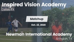 Matchup: INSPIRED VISION ACAD vs. Newman International Academy  2020