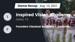 Recap: Inspired Vision Academy vs. Founders Classical Academy - Lewisville 2021