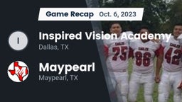 Recap: Inspired Vision Academy vs. Maypearl  2023