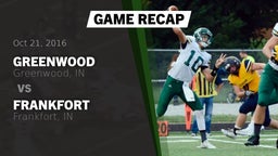 Recap: Greenwood  vs. Frankfort  2016
