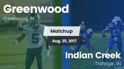 Matchup: Greenwood High vs. Indian Creek  2017