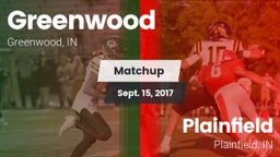 Matchup: Greenwood High vs. Plainfield  2017
