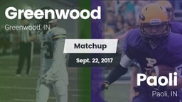 Matchup: Greenwood High vs. Paoli  2017