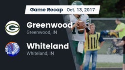 Recap: Greenwood  vs. Whiteland  2017