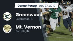 Recap: Greenwood  vs. Mt. Vernon  2017