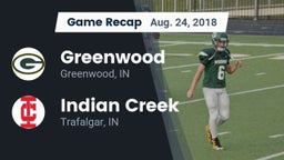 Recap: Greenwood  vs. Indian Creek  2018