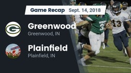 Recap: Greenwood  vs. Plainfield  2018
