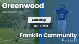 Matchup: Greenwood High vs. Franklin Community  2018