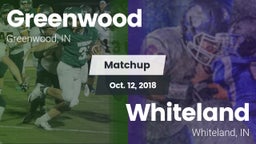 Matchup: Greenwood High vs. Whiteland  2018