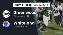 Recap: Greenwood  vs. Whiteland  2018