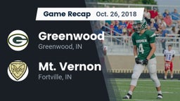 Recap: Greenwood  vs. Mt. Vernon  2018