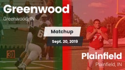 Matchup: Greenwood High vs. Plainfield  2019