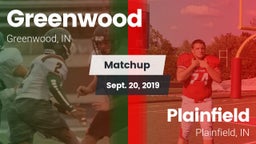 Matchup: Greenwood High vs. Plainfield  2019