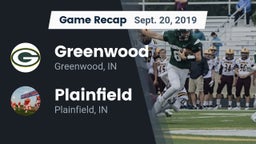Recap: Greenwood  vs. Plainfield  2019