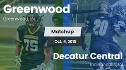 Matchup: Greenwood High vs. Decatur Central  2019