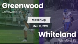 Matchup: Greenwood High vs. Whiteland  2019