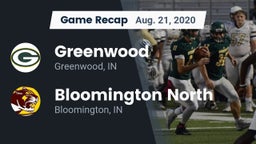 Recap: Greenwood  vs. Bloomington North  2020
